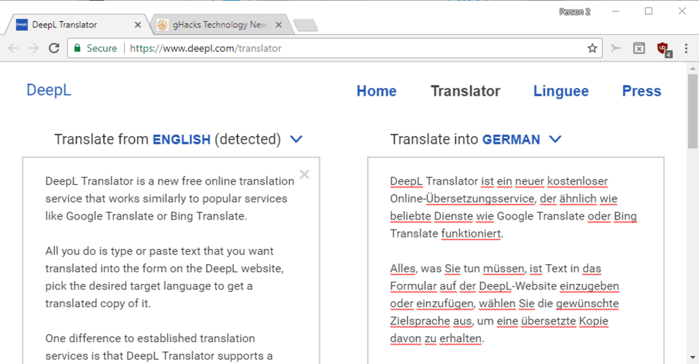 DeepL dá uma aula a outros tradutores online com uma inteligente