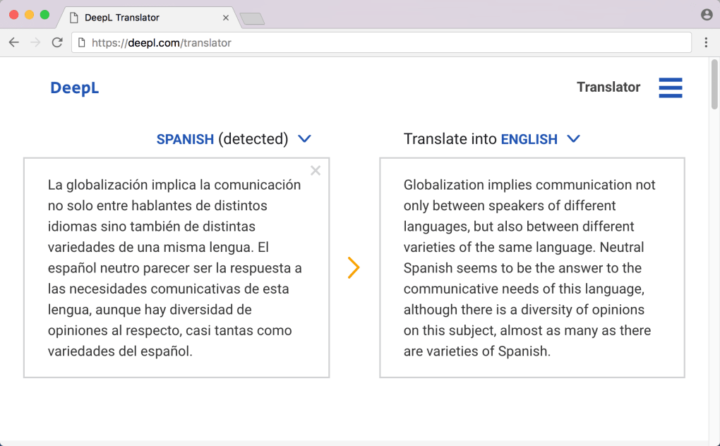 DeepL dá uma aula a outros tradutores online com uma inteligente