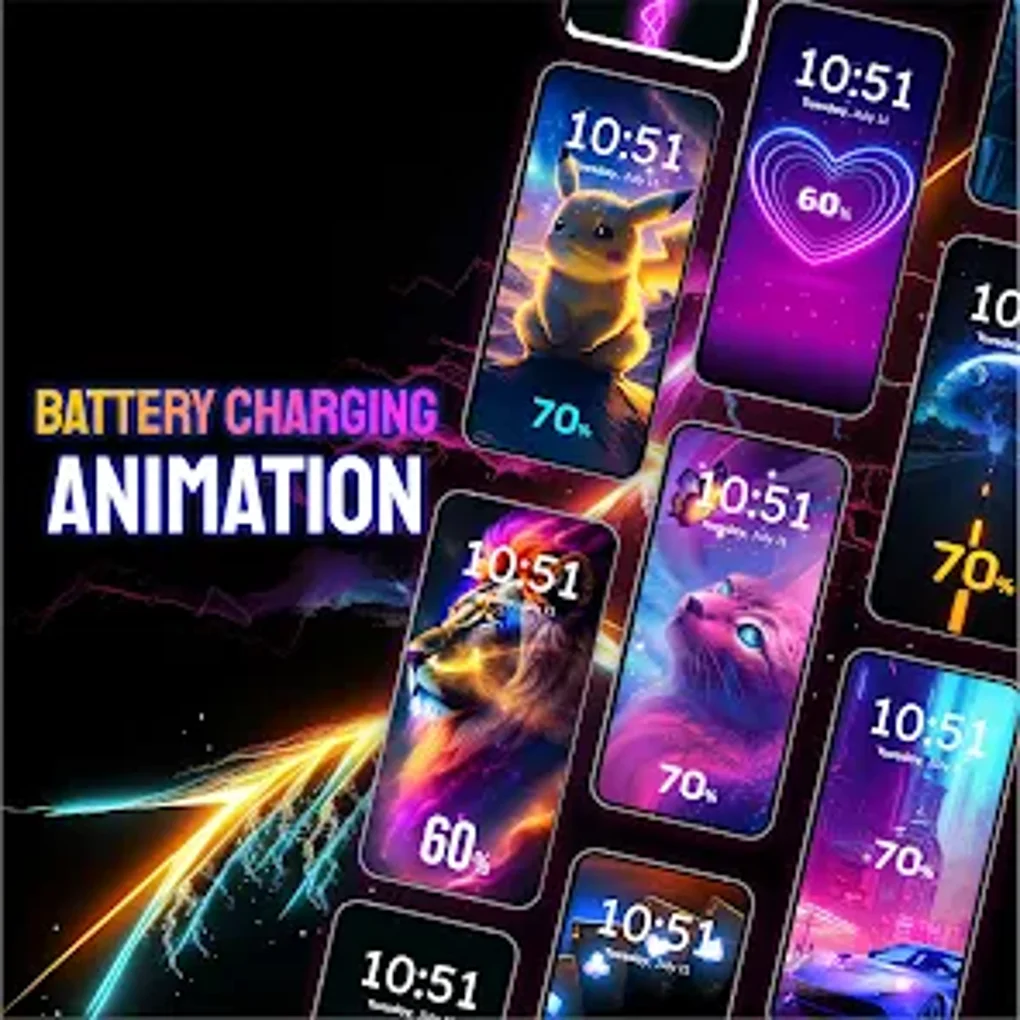 Battery Charging Animation App для Android — Скачать