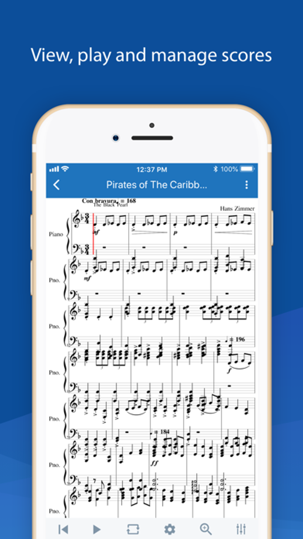 MuseScore sheet music für iPhone Download