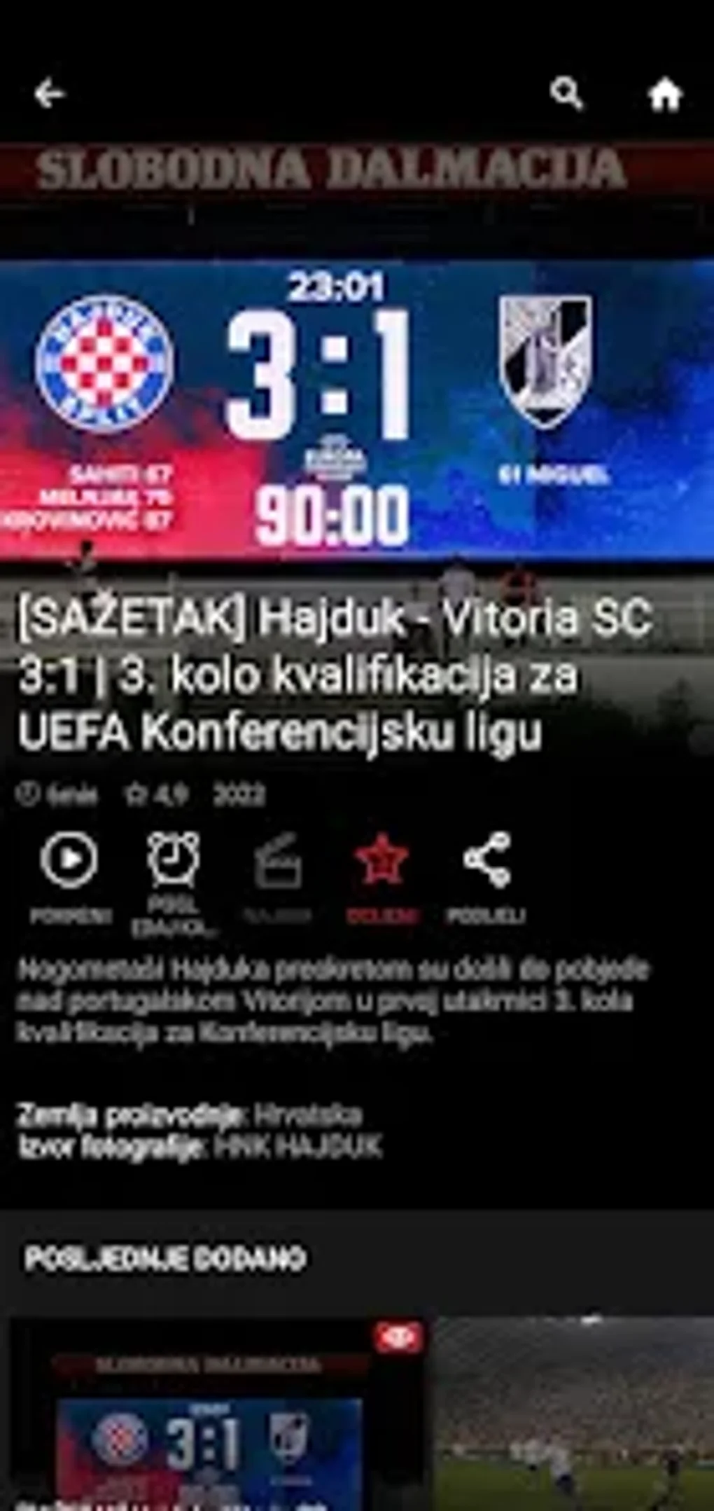 Android Apps by HNK Hajduk Split on Google Play