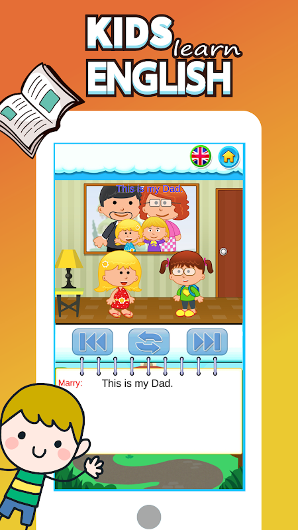 English for kids - Learn and play APK для Android — Скачать