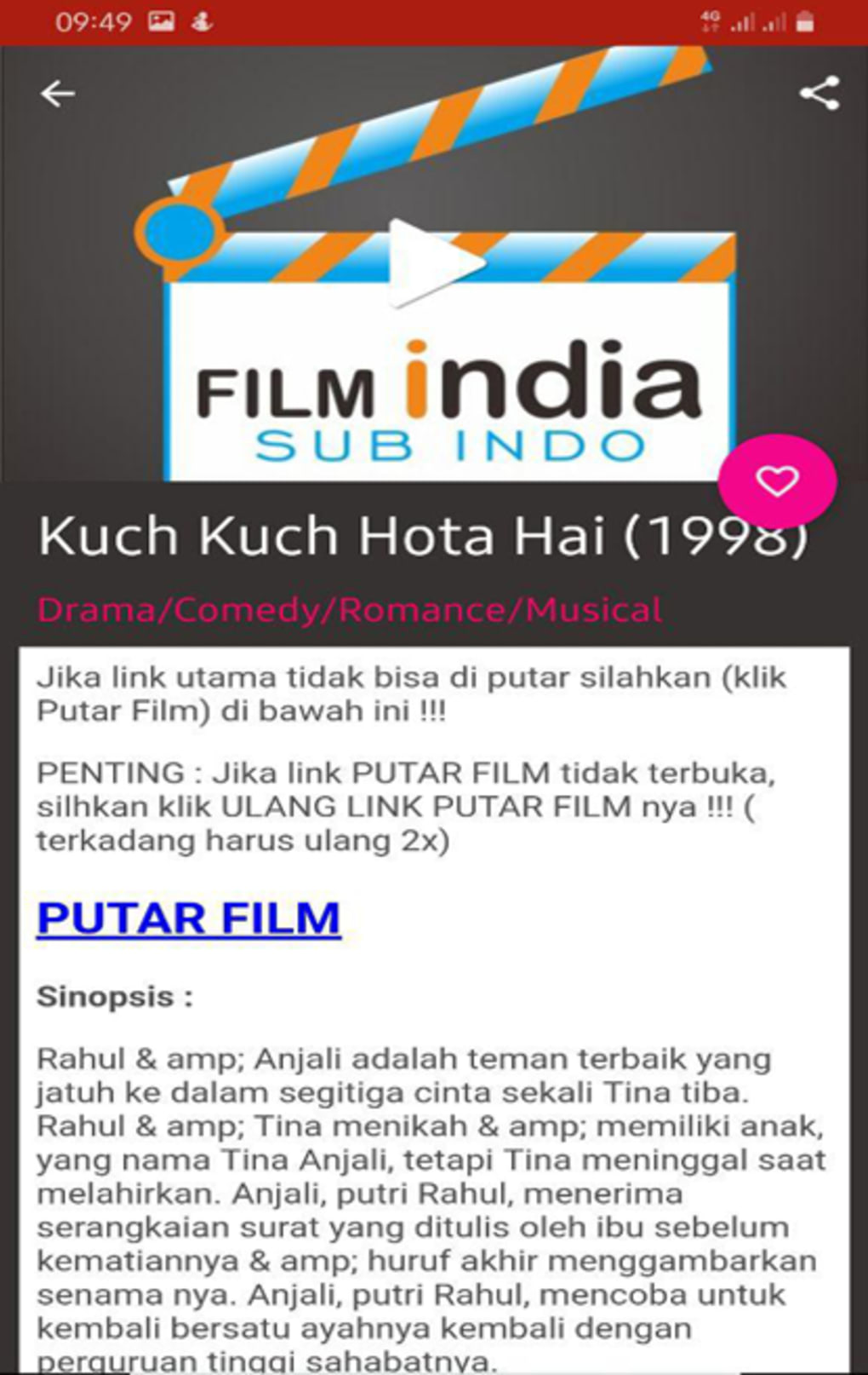Nonton Film India Sub Indo Para Android Descargar 