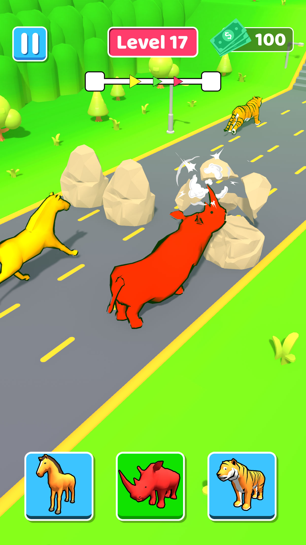 Animal Transform Race-Epic Run для iPhone — Скачать