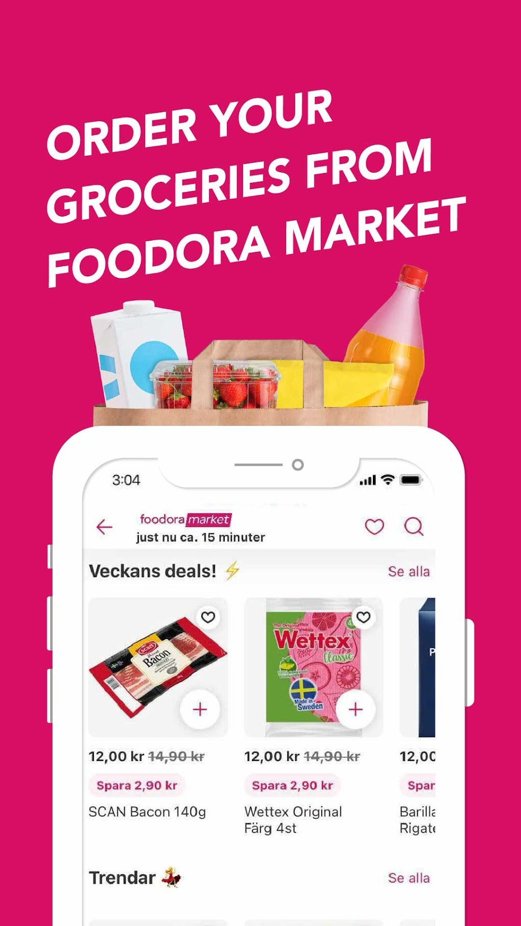 Foodora Sweden Pour Android - Télécharger