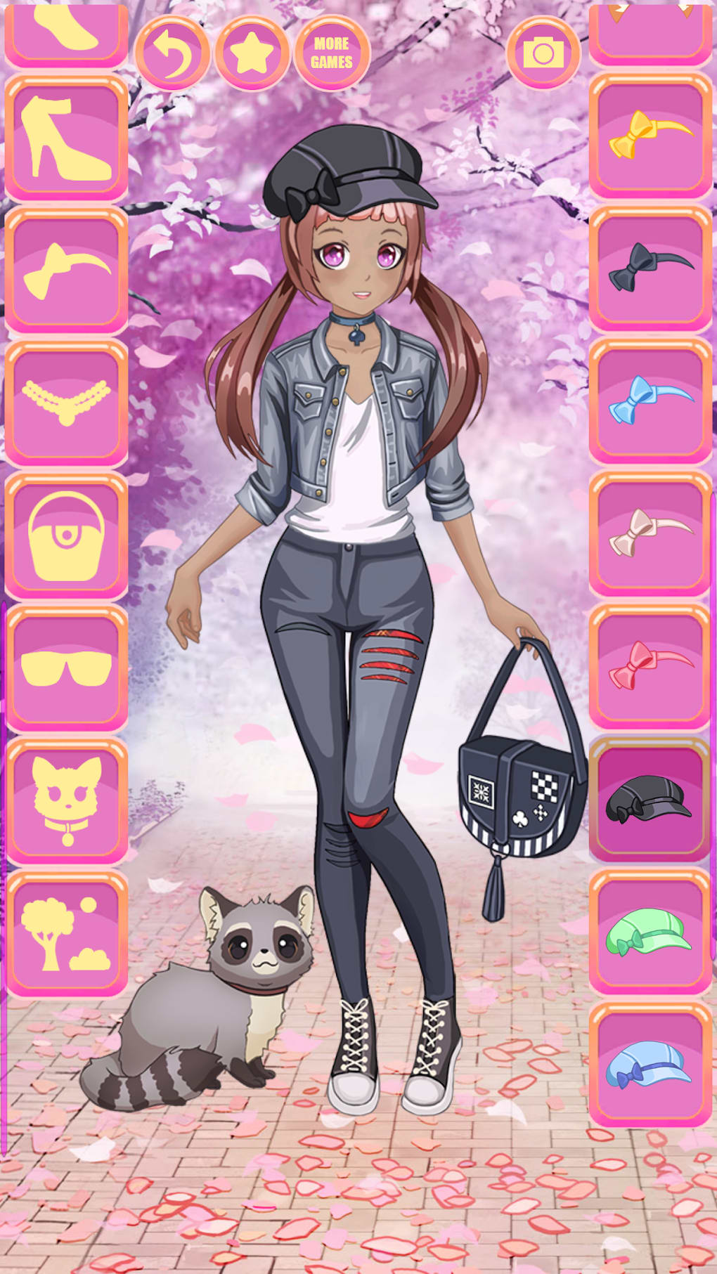 Download do APK de Anime Meninas: Jogos de Vestir para Android