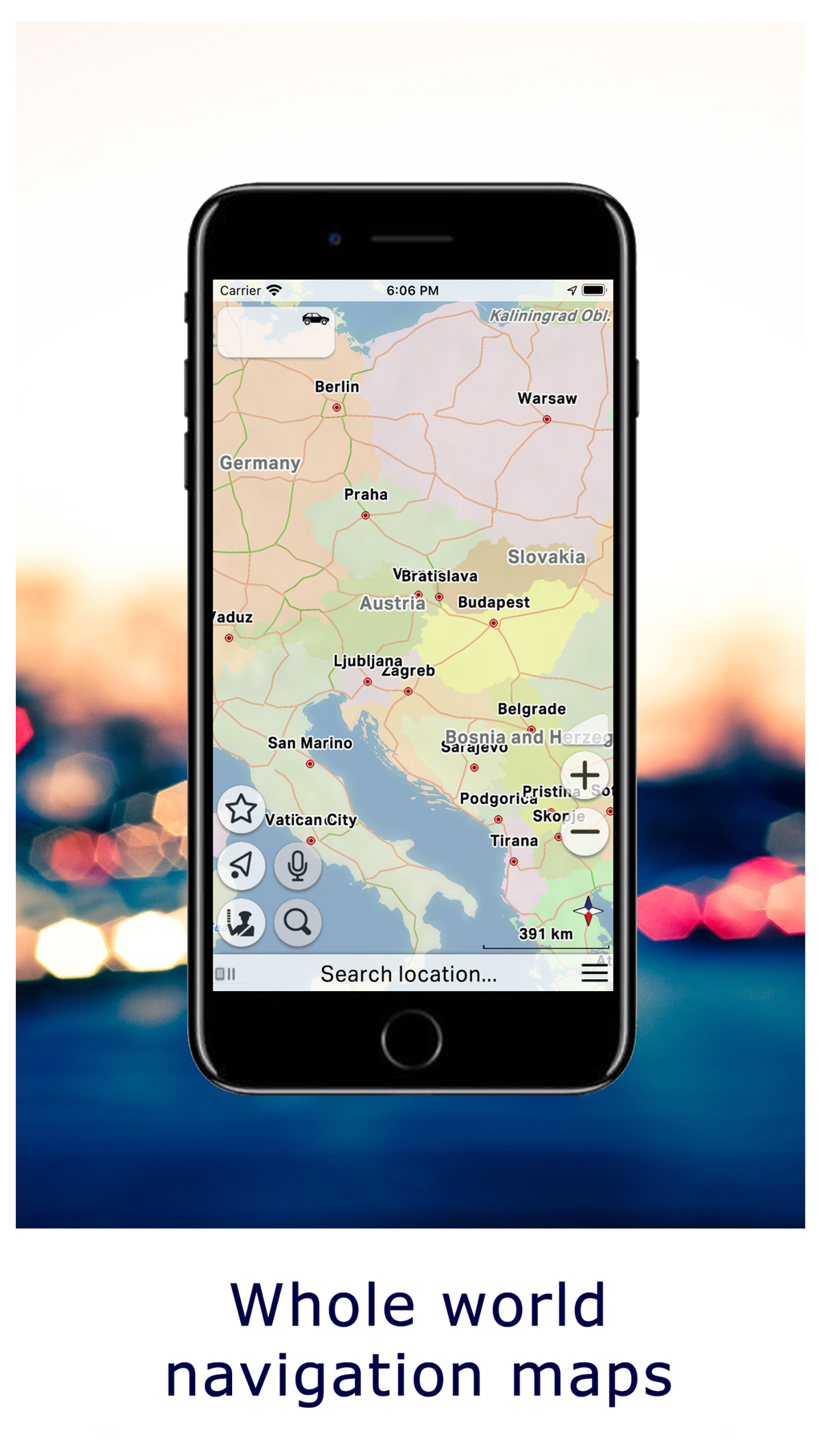 GeoNet GPS Navigator для iPhone — Скачать