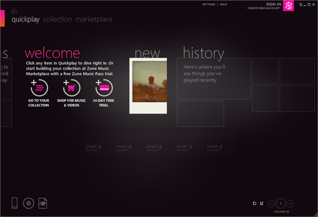 zune application download