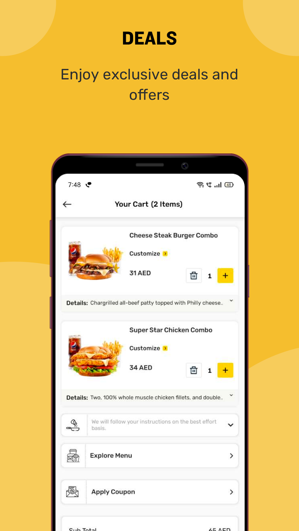 Hardees Qatar - Food Delivery for Android - Download