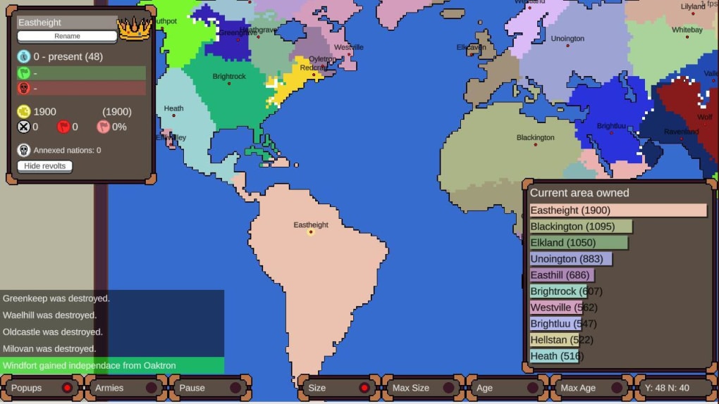 Ages Of Conflict World War Simulator Screenshot 