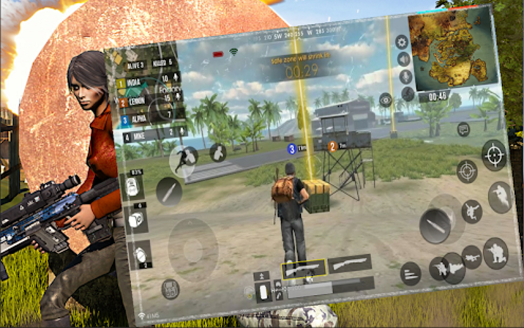 Firing Squad Free Fire Survival Battlegrounds 3d For