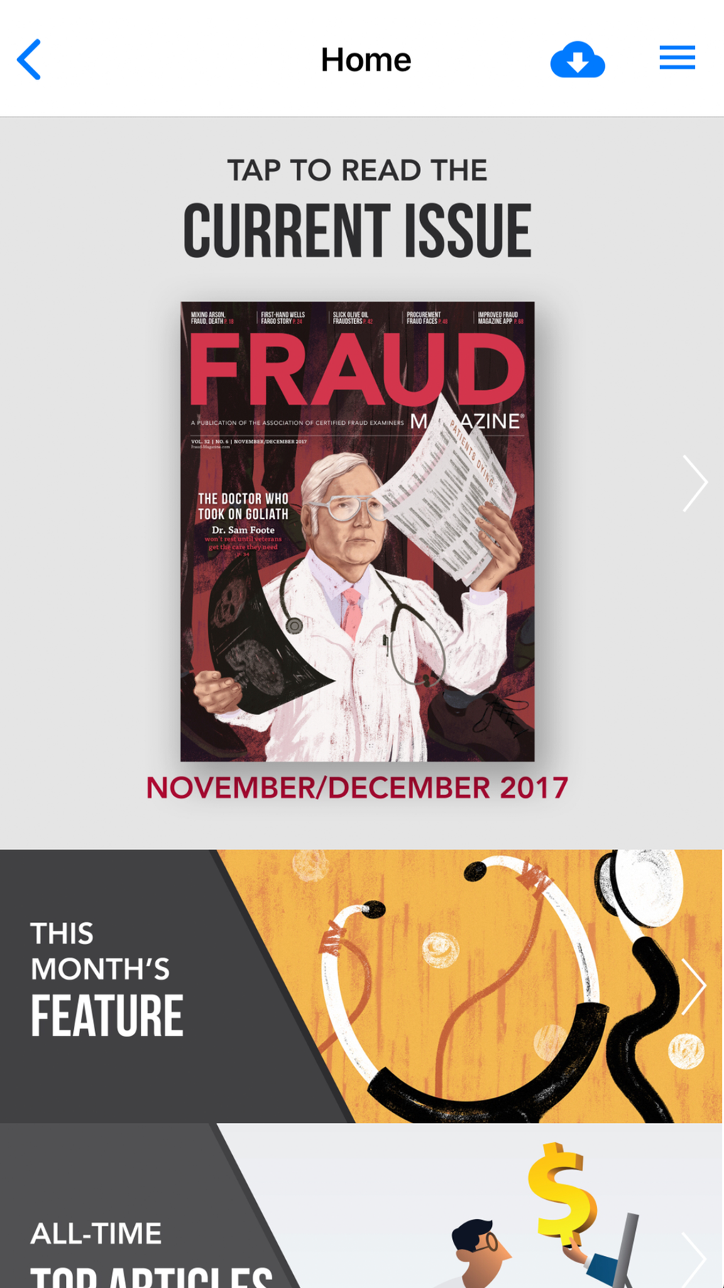 Fraud Magazine HD For IPhone - Download