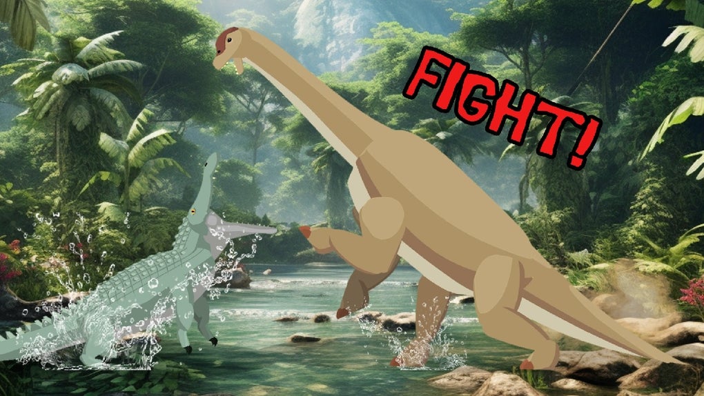 T-Rex Fights Dinosaurs - Dominator Edition for Android - Download