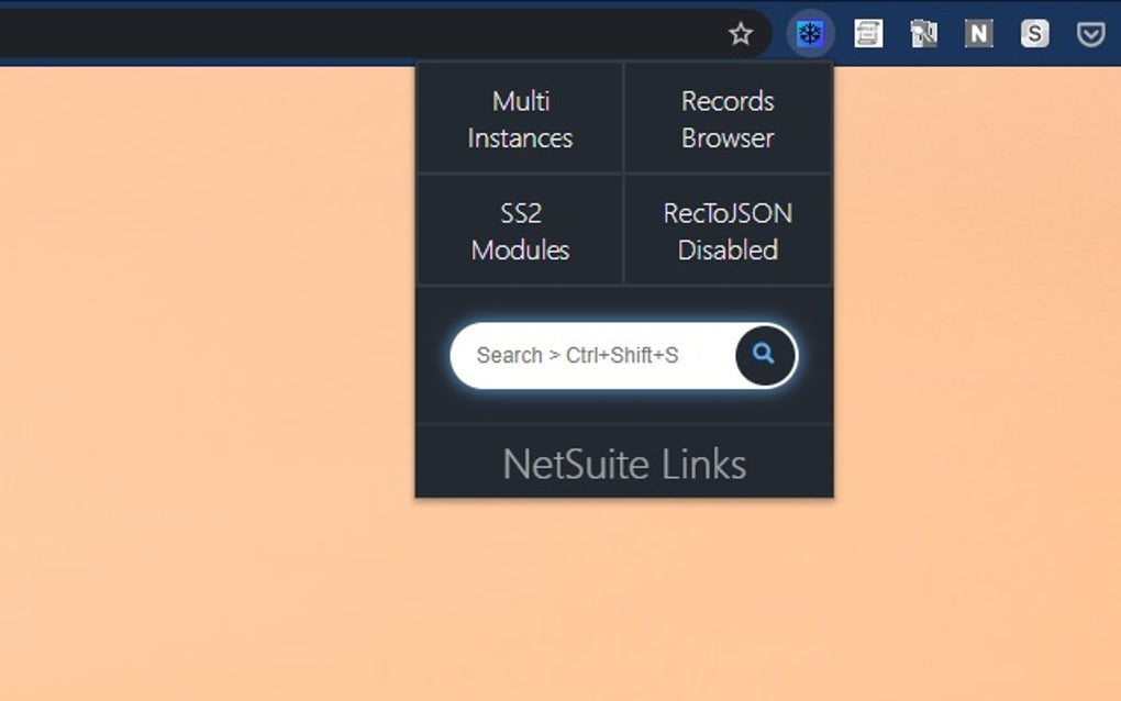 NetSuite Links Google Chrome 용 - 확장 프로그램 다운로드