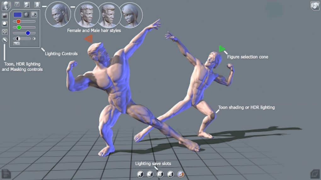 GALLERY – 'POSETASTIC!' Digital mannequin for character art, animation and  game development.