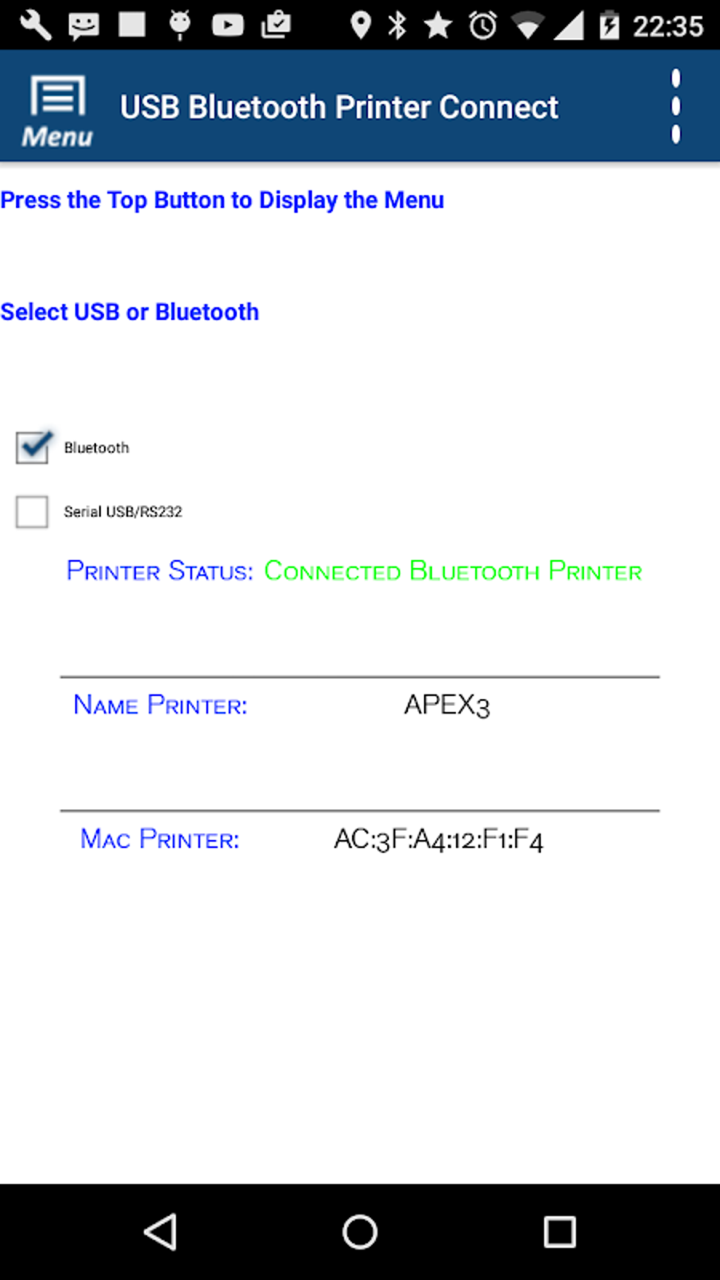 Mobile Printer USB Bluetooth APK для Android — Скачать