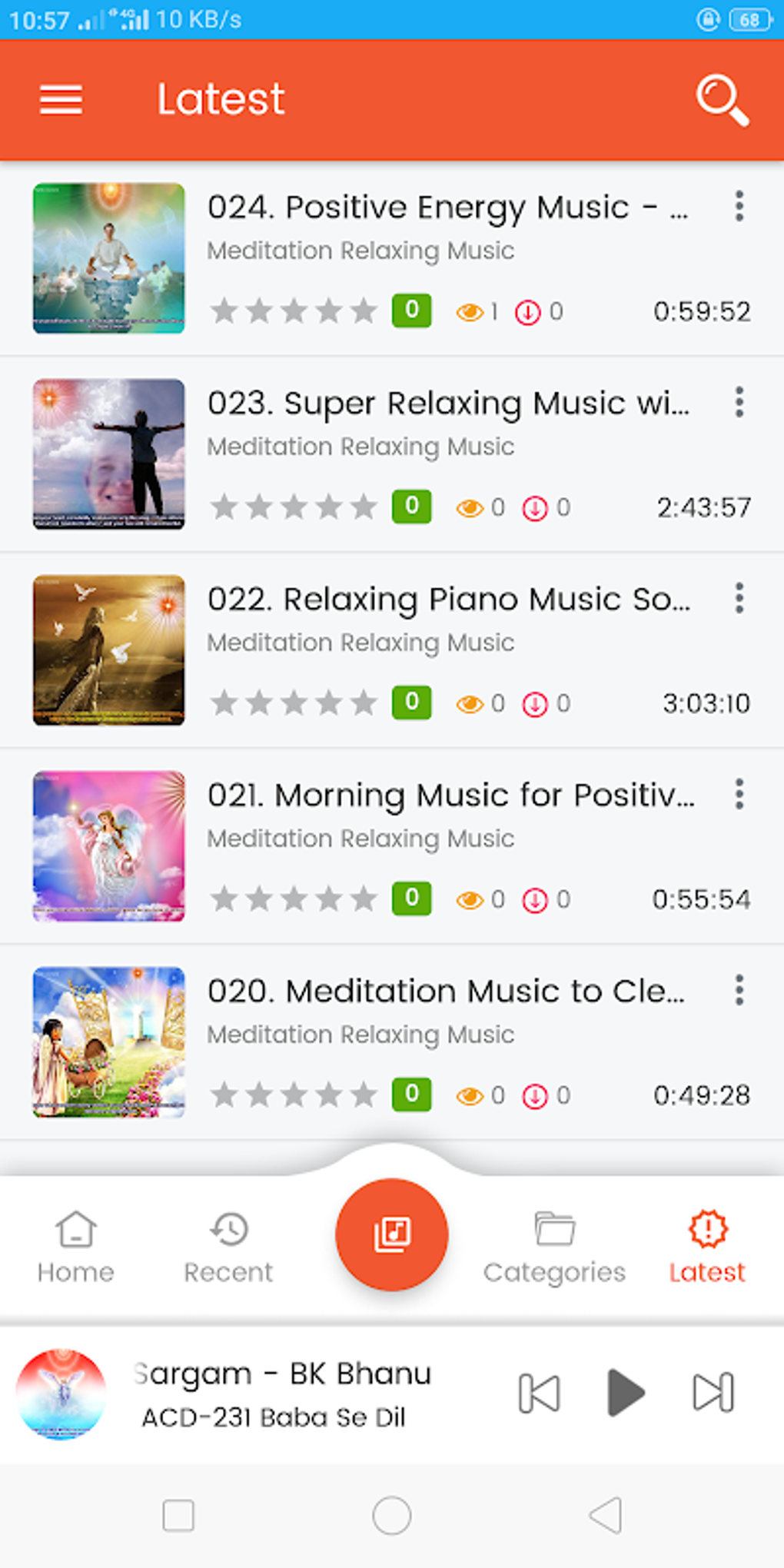 BK Songs - 3000+ Brahma Kumaris Songs in One Place APK для Android — Скачать