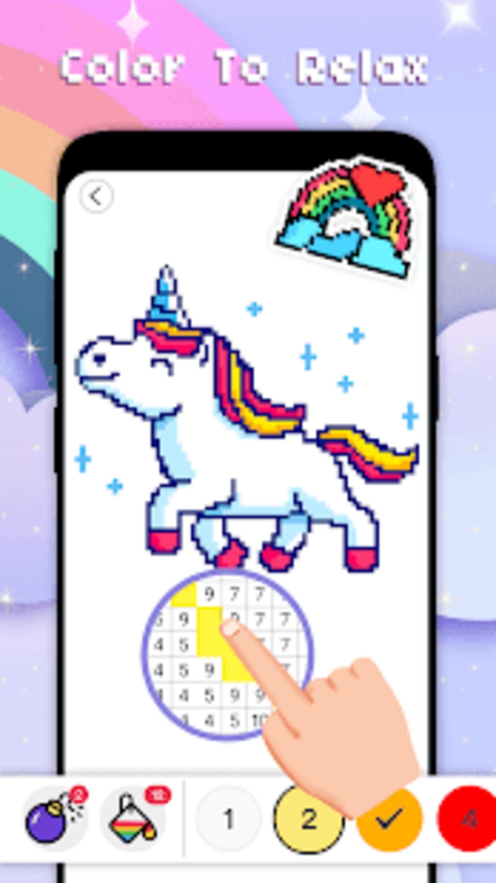 Pixel Art - Color by Number Coloring Book APK voor Android - Download