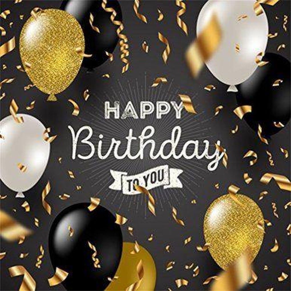 ROB'S BALLOONS Set 2 Ghirlande Fai Da Te Oro – Striscione Happy Birthday 1,5 M + Bandierine Triangolari 2 M, Per Feste