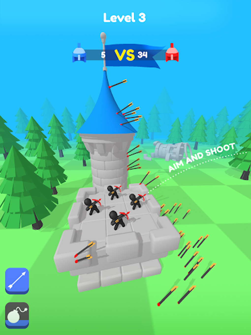 Merge Archers: Castle Defense для Android — Скачать