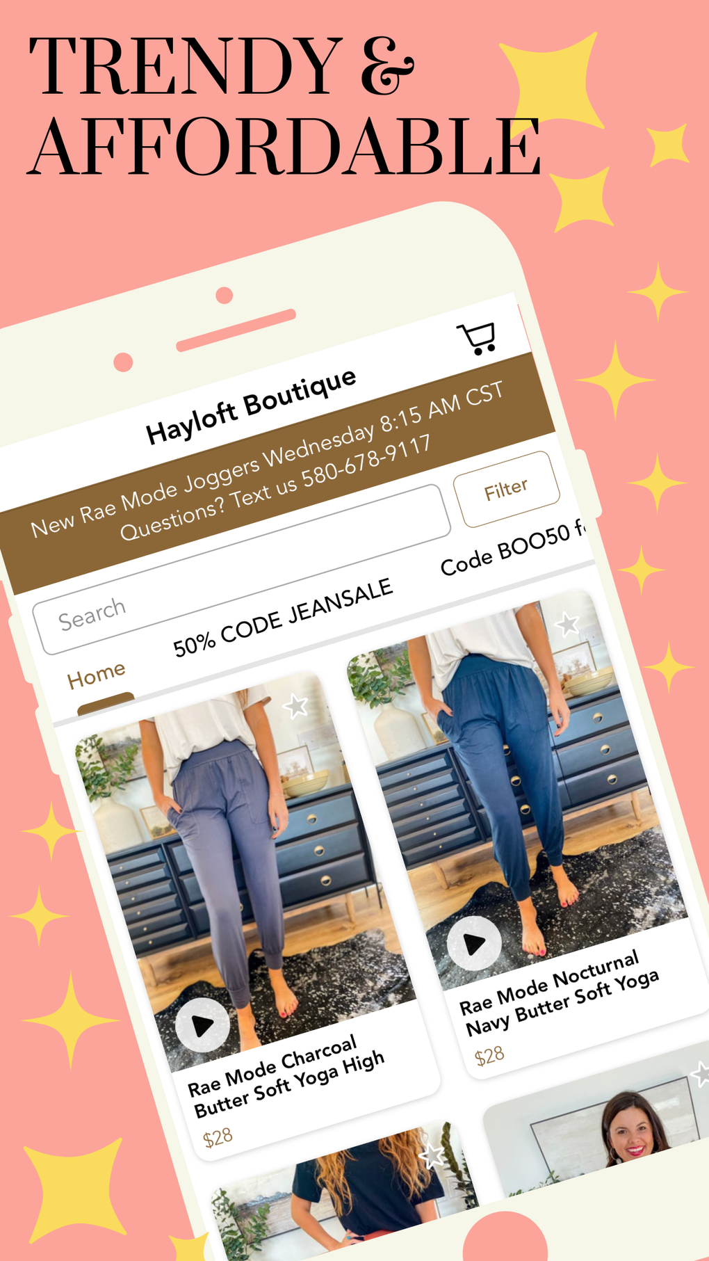 Hayloft Boutique iPhone