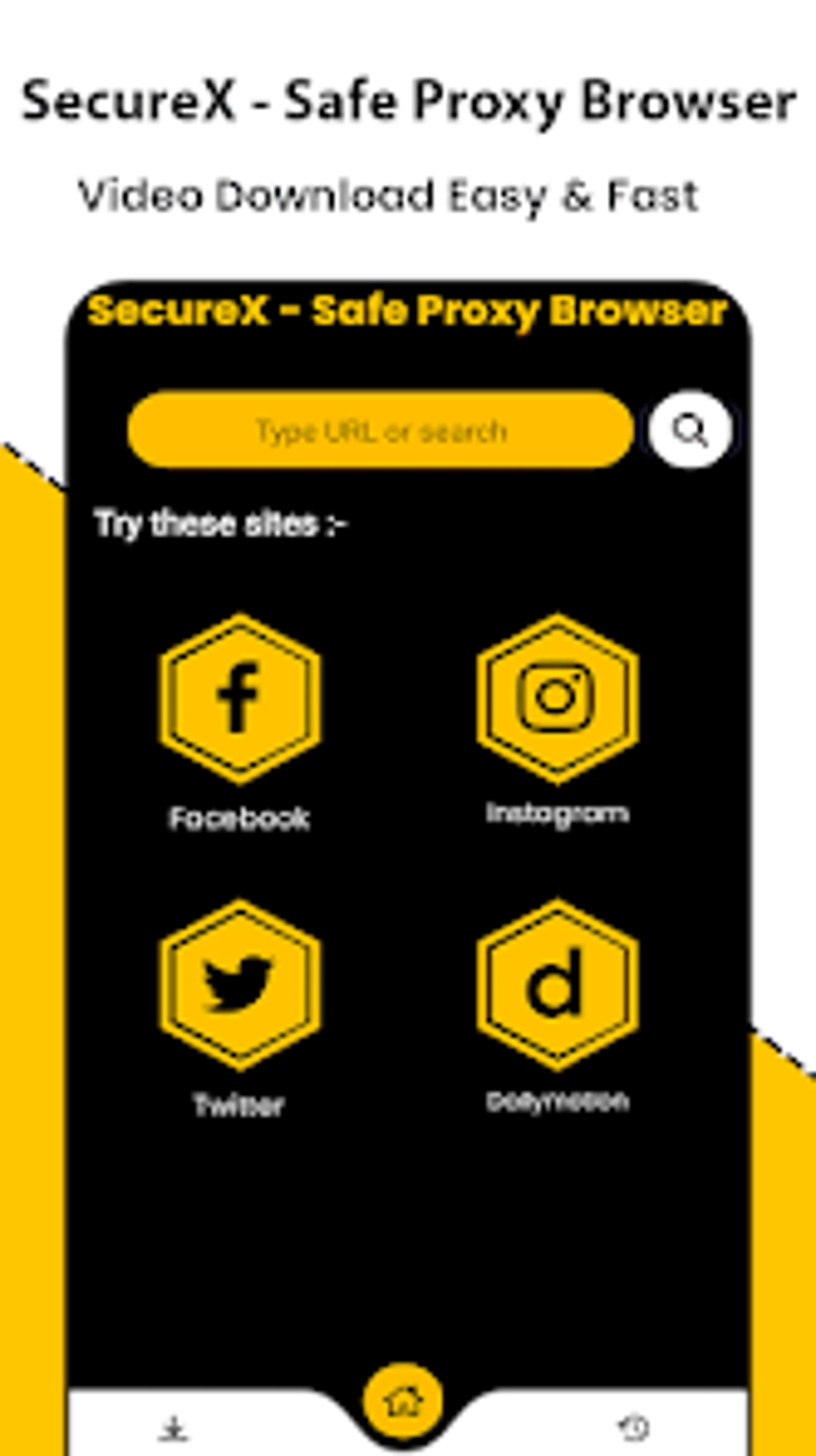 SecureX : Safe Proxy Browser for Android - Download