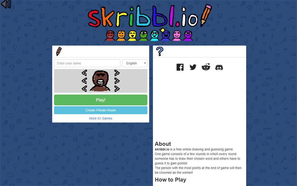 Play Scribble Skribbl io - Guess It Online for Free on PC & Mobile