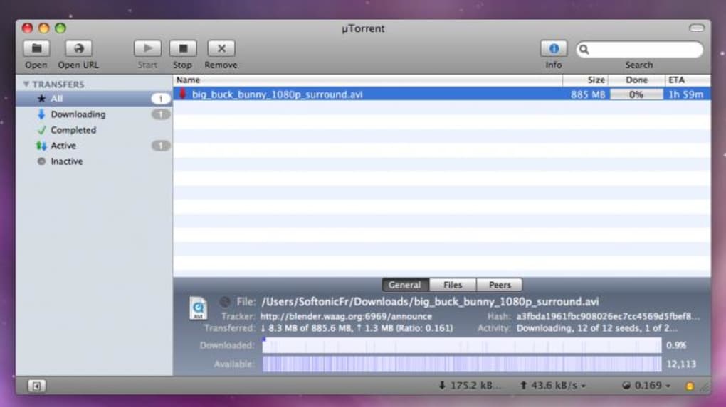 utorrent stable release osx