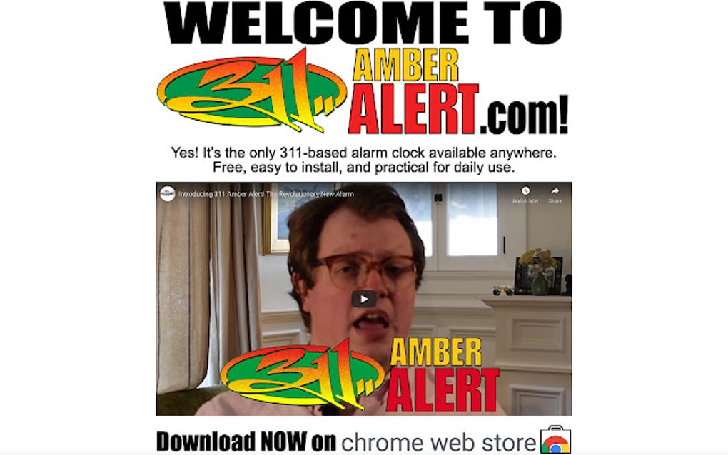 Amber Alert for Google Chrome - Extension Download
