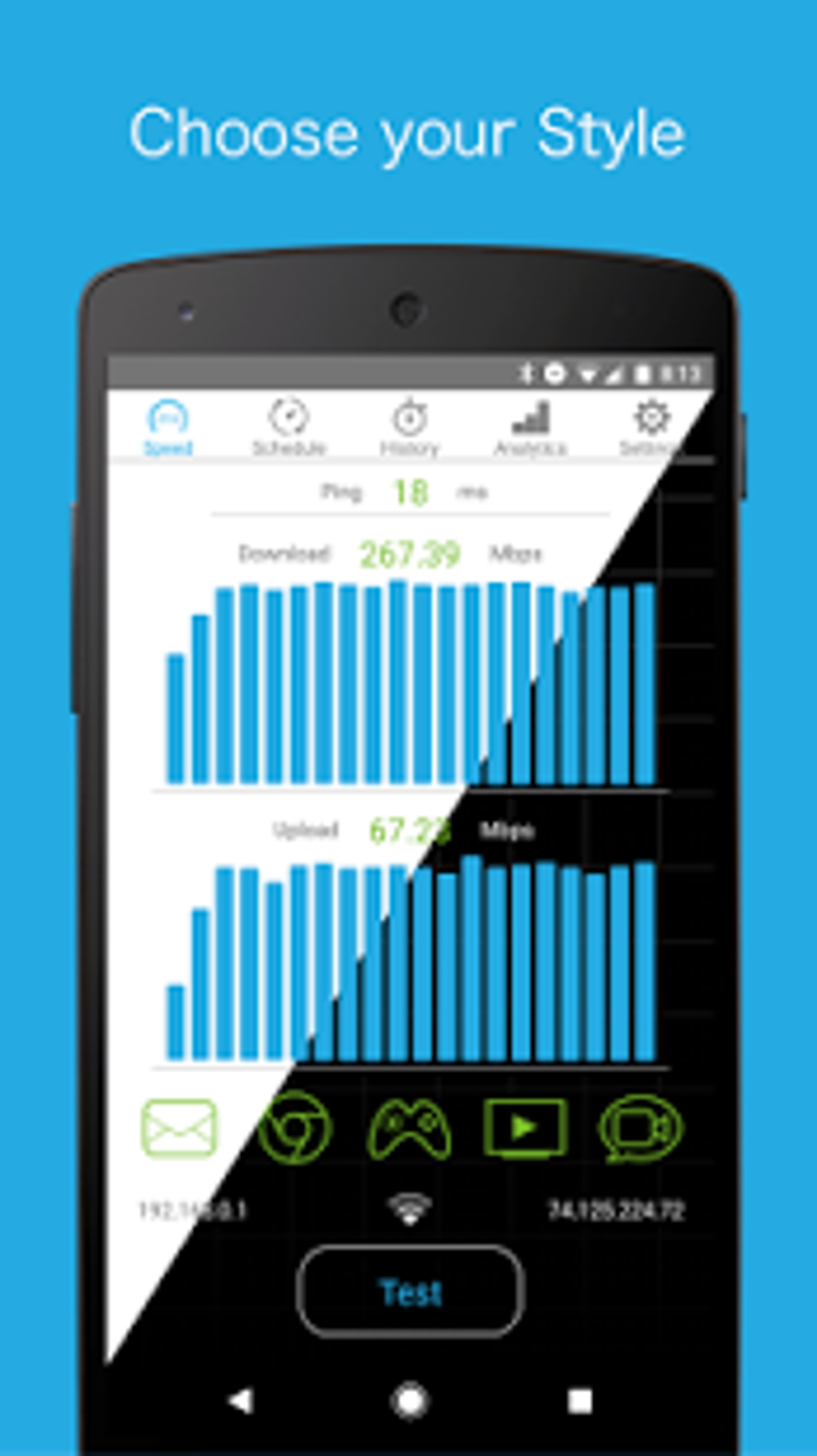 Internet Speed Test SPEEDCHECK APK для Android — Скачать