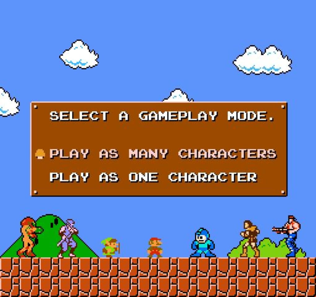 SUPER MARIO CROSSOVER free online game on