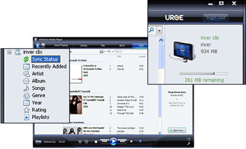 Windows media player 11 (windows) download.