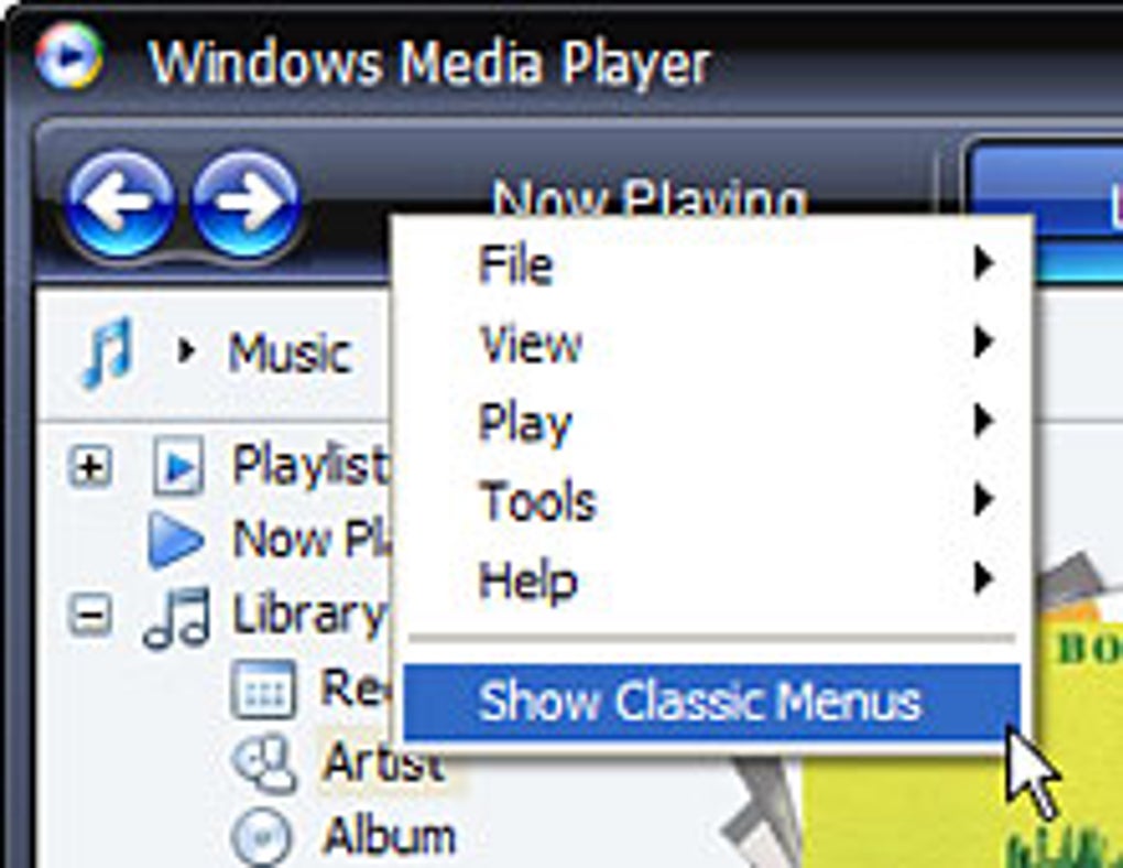 installer windows media player 11 sur windows 7