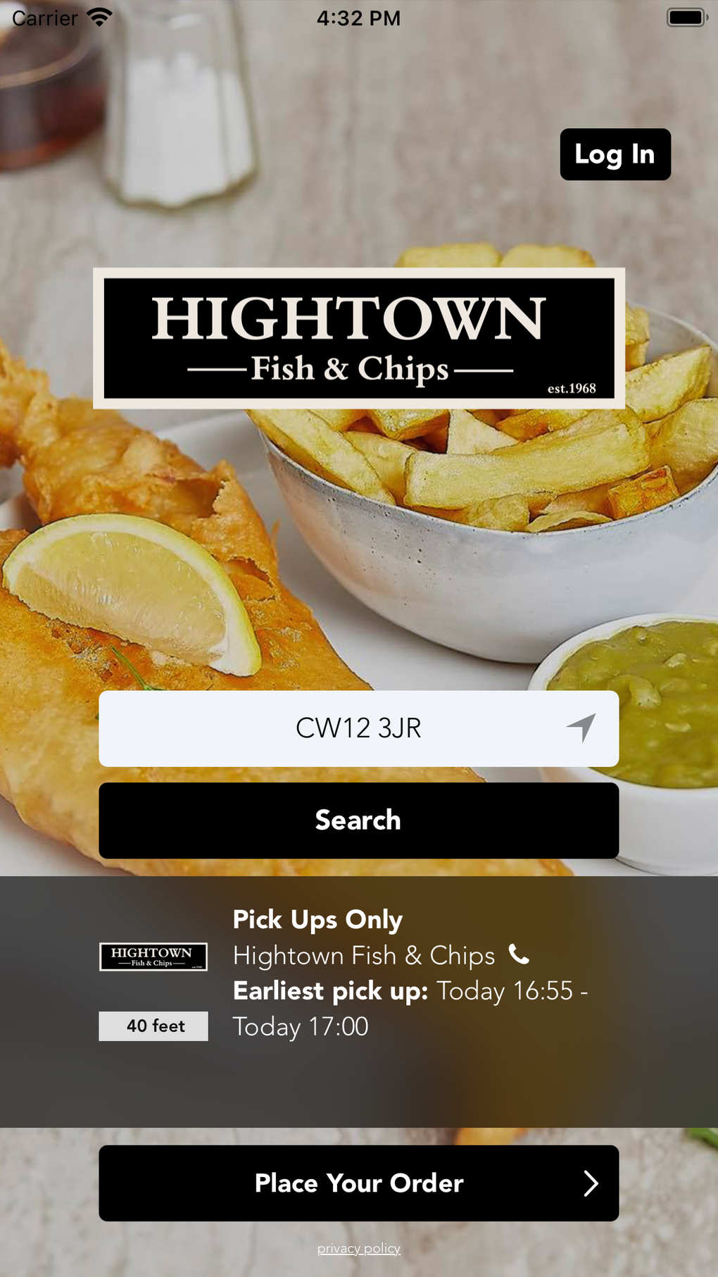 Hightown Fish Chip Shop For Iphone - Download