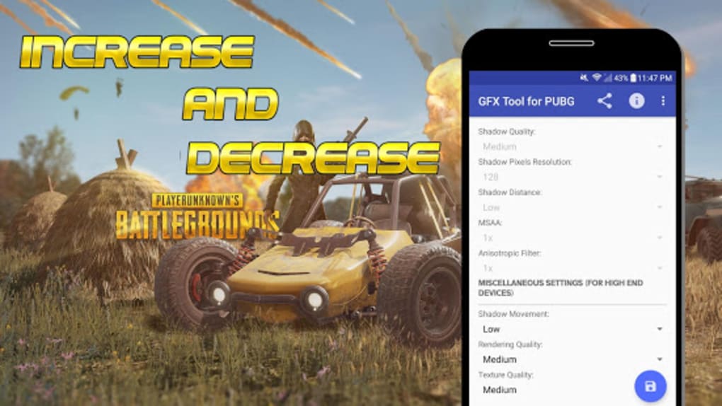 Gfx Tool For Pubg Pro With Advanced Settings For Android Download - gfx tool for pubg pro with advanced settings