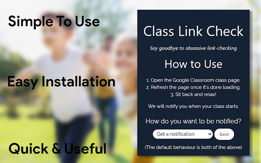 Class Link Check for Google Classroom™ Google Chrome 용 - 확장 프로그램 다운로드