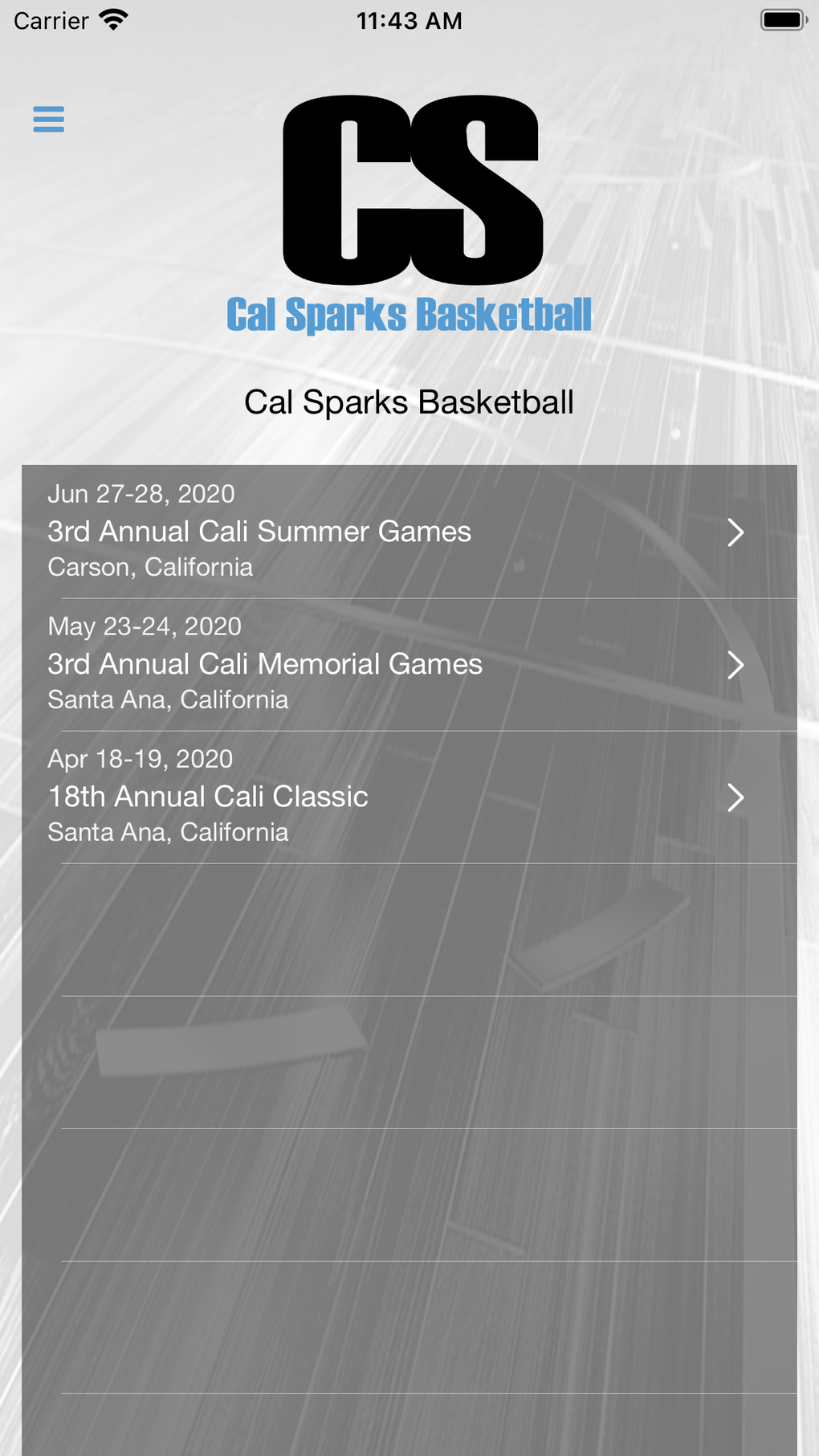 cal sparks basketball