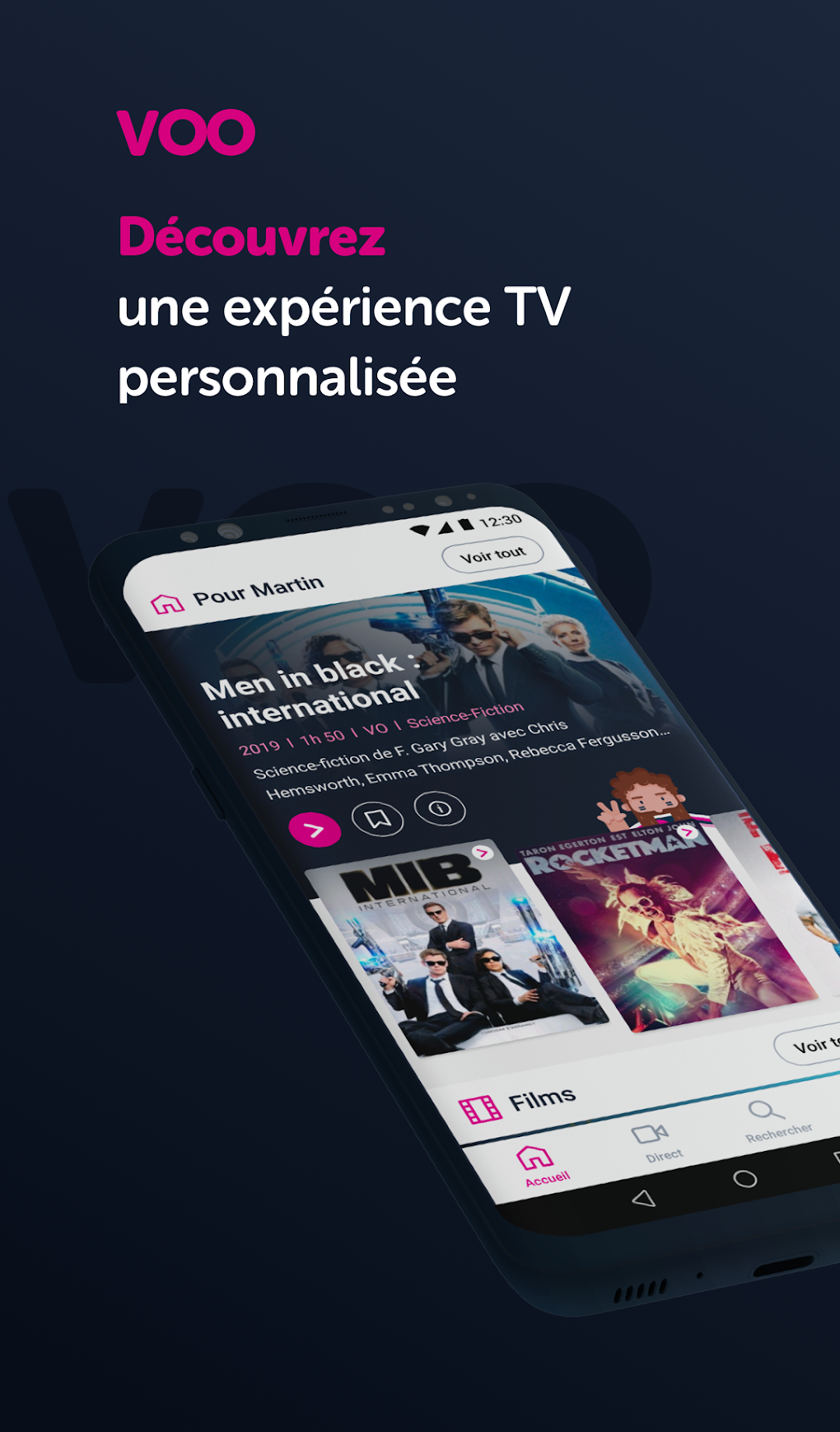 VOO TV для Android — Скачать