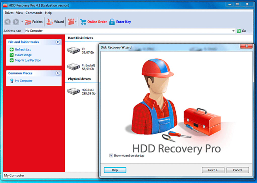 Indgang paritet Dempsey HDD Recovery Pro - Download