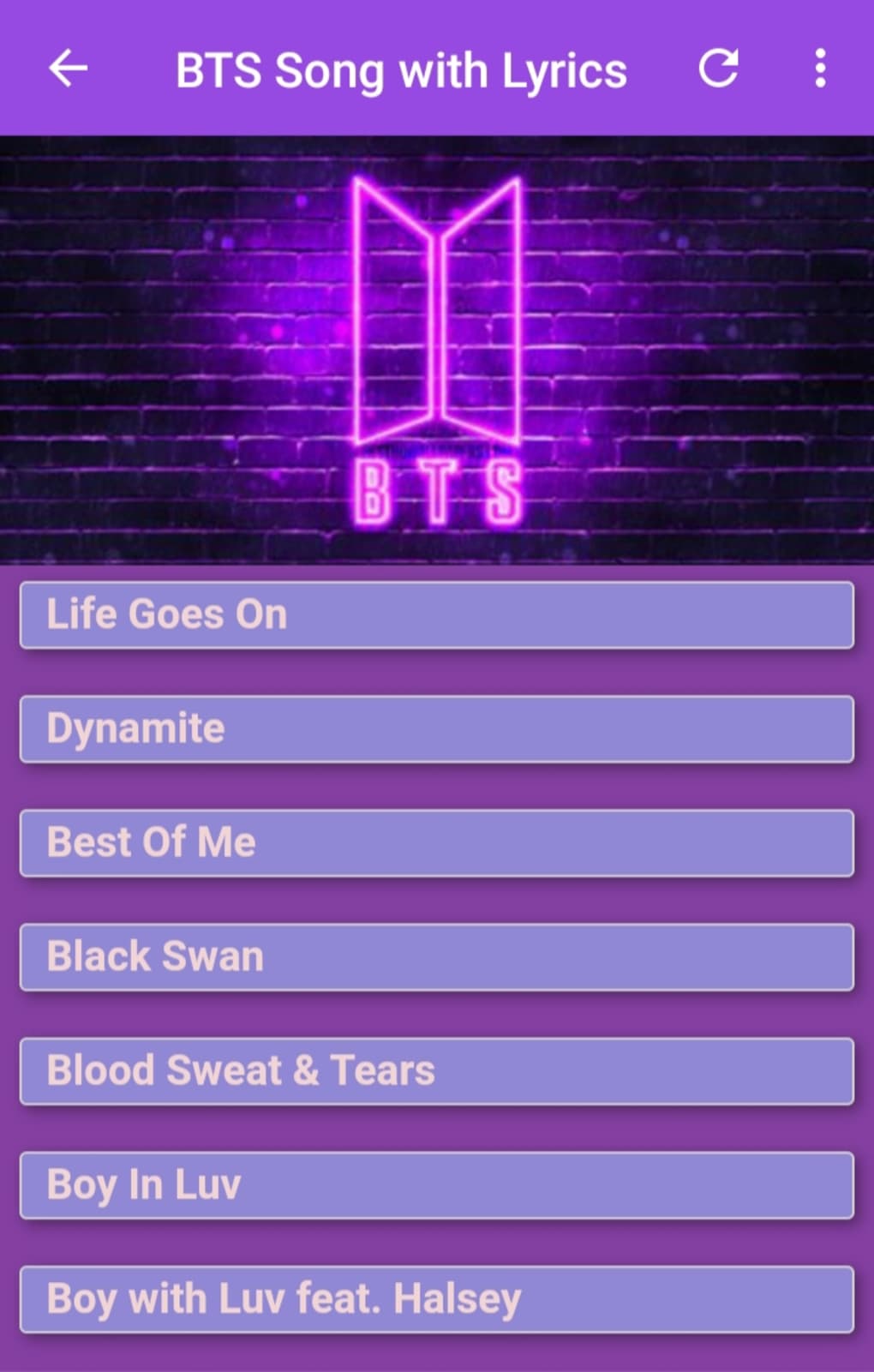 Bts Song Lyrics Apk For Android - Download