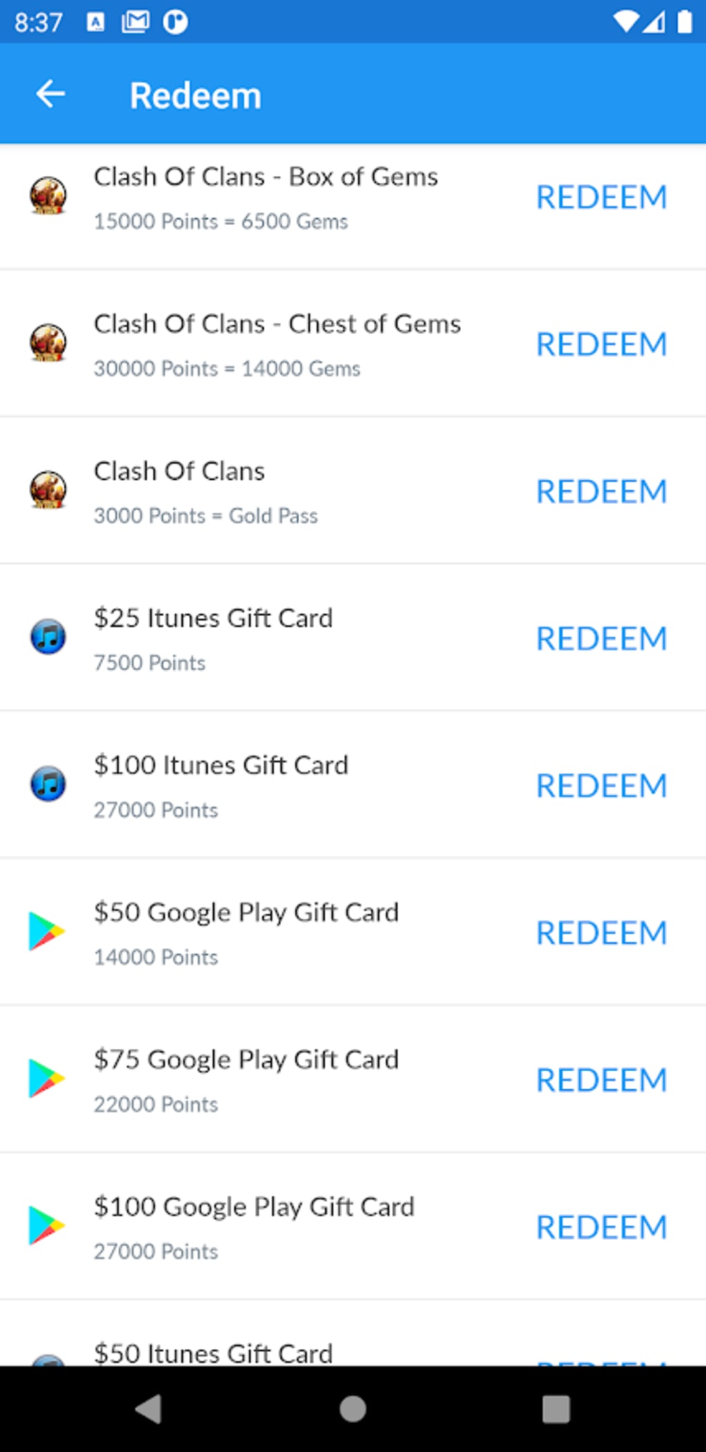 Gift Card Wallet for Android - Download | Bazaar
