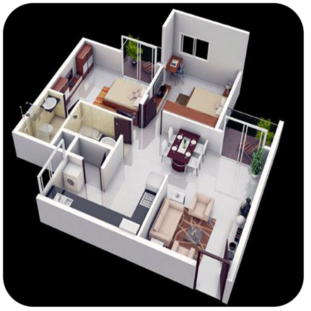 3D Small House Design For Android 