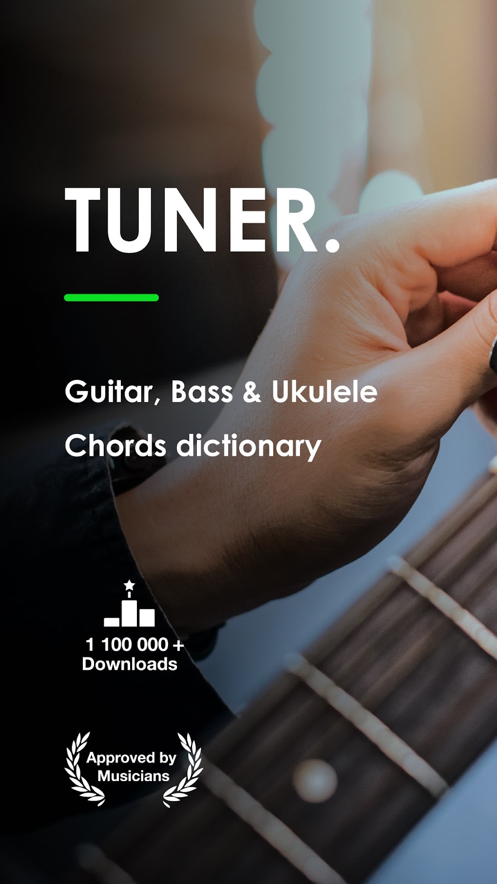 Guitar Tuner Pro - Tune your Guitar Bass Ukulele APK для Android — Скачать