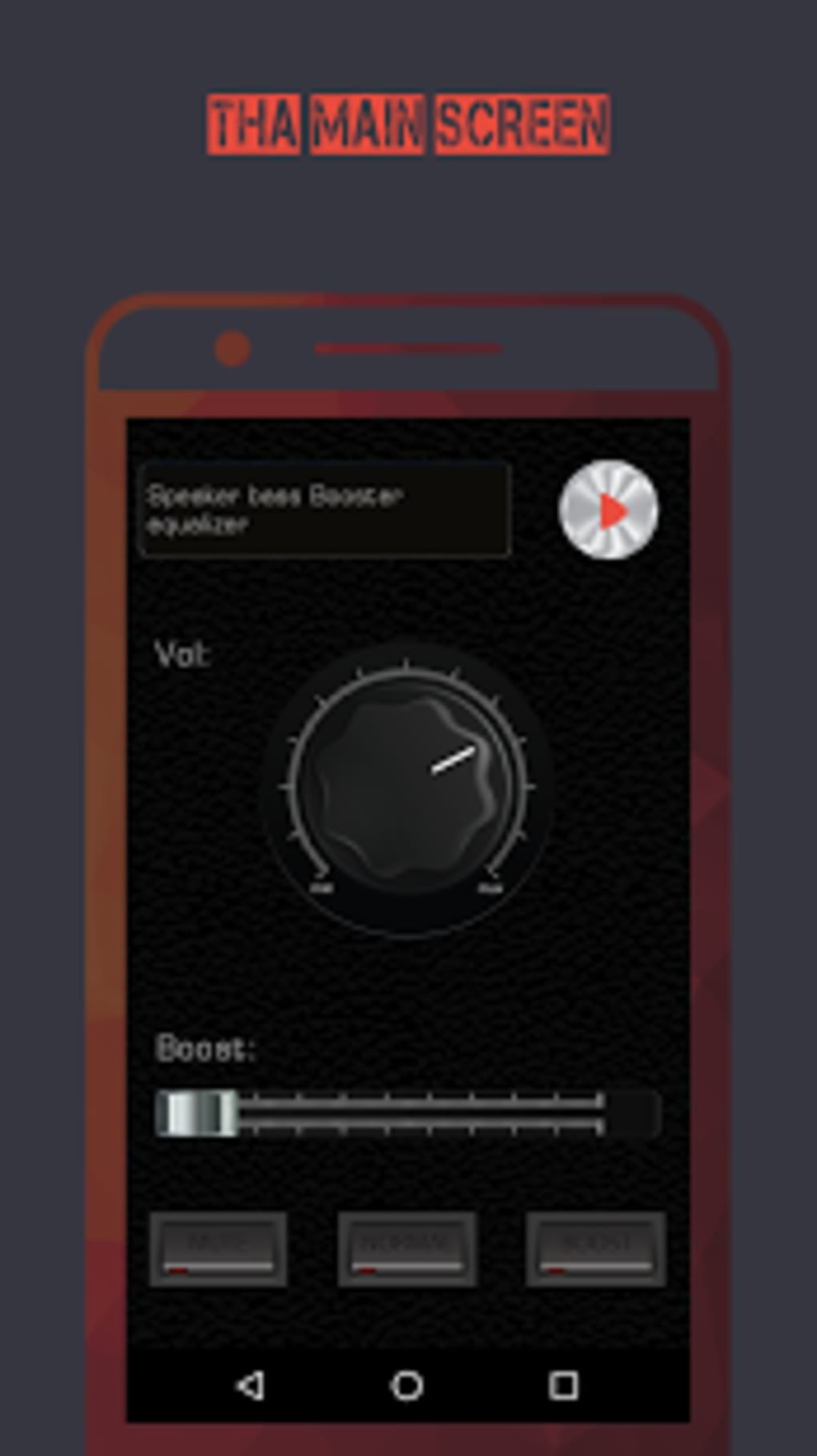 speaker bass booster equalizer screenshot