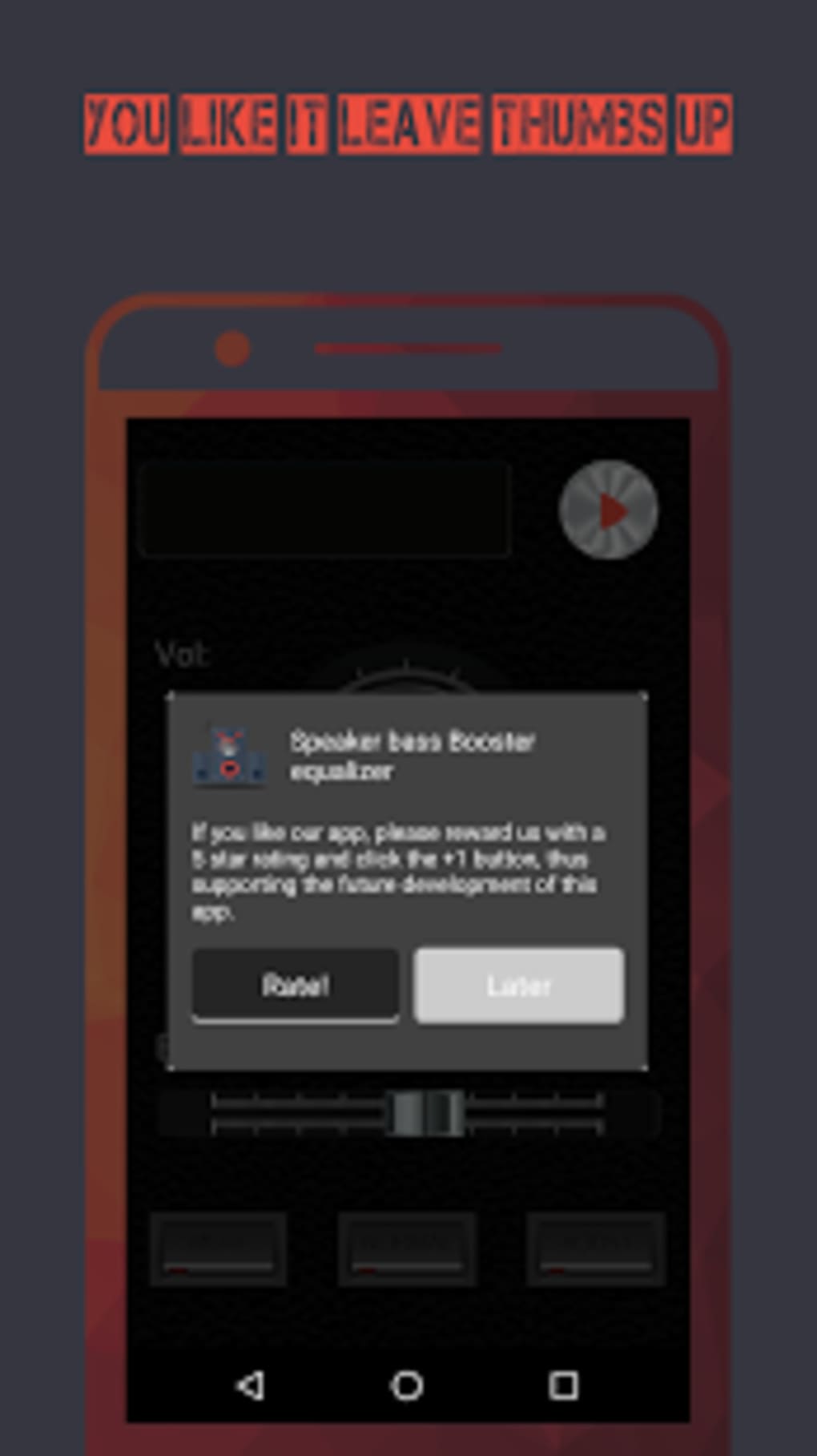 speaker bass booster equalizer screenshot