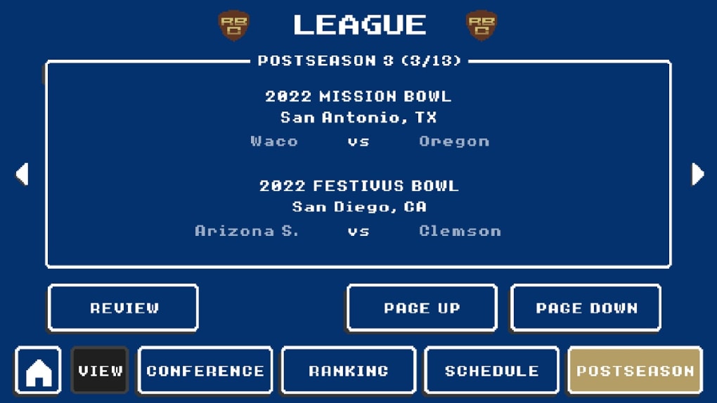 Always wanted to try a Retro Bowl league? Excited about college football  starting? This is your chance to join RBCDL, the longest running college  league with all the FBS teams! If you're