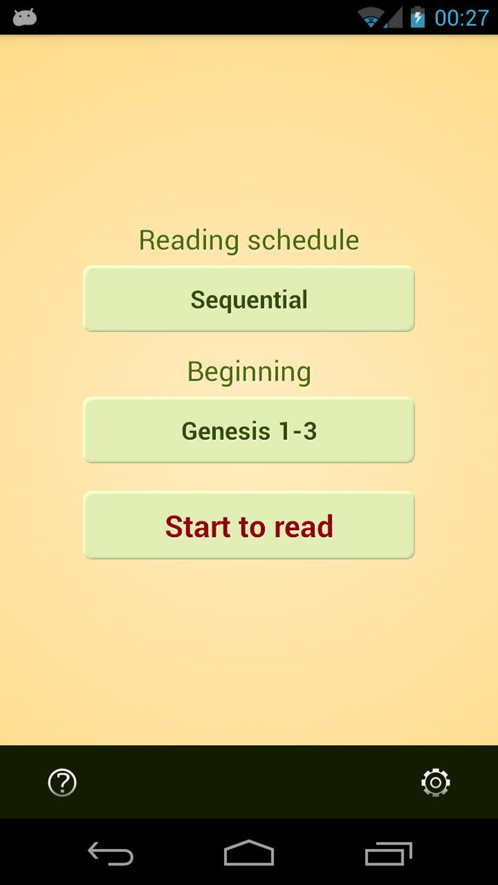 Bible reading schedule apk para android descargar