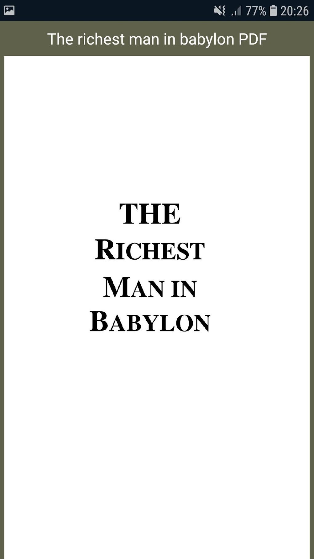 The richest man in Babylon PDF APK для Android — Скачать