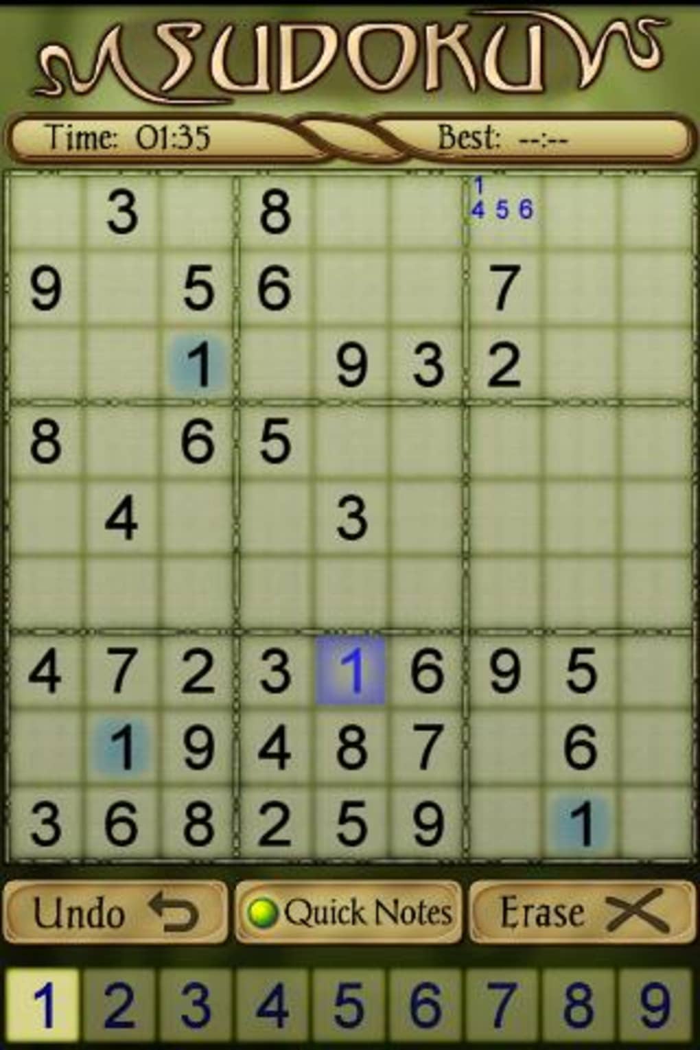 sudoku gratis per cellulare