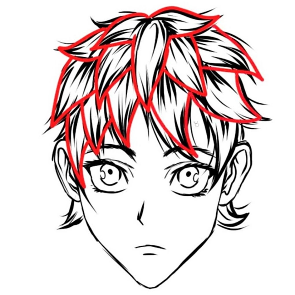 How To Draw Anime Hair For Android 